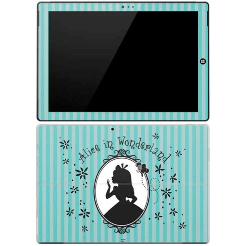 Disney Alice in Wonderland (animated) Silhouette in the Mirror Surface Pro 3 Skin